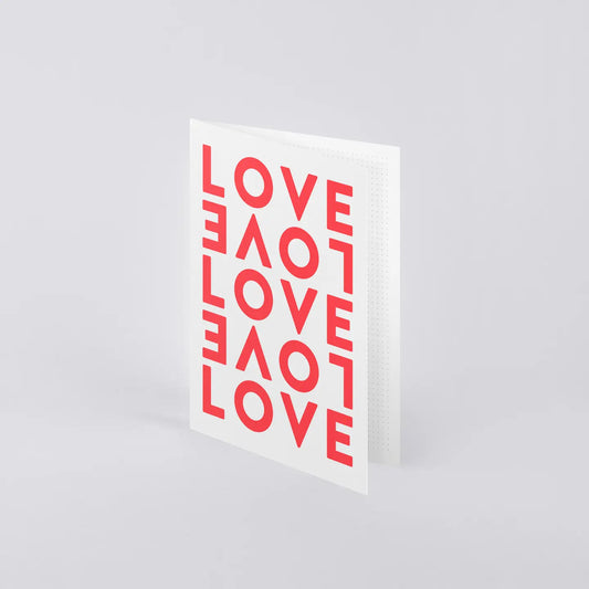 High-quality LOVE card by Nuuna, and it comes with a red envelope.