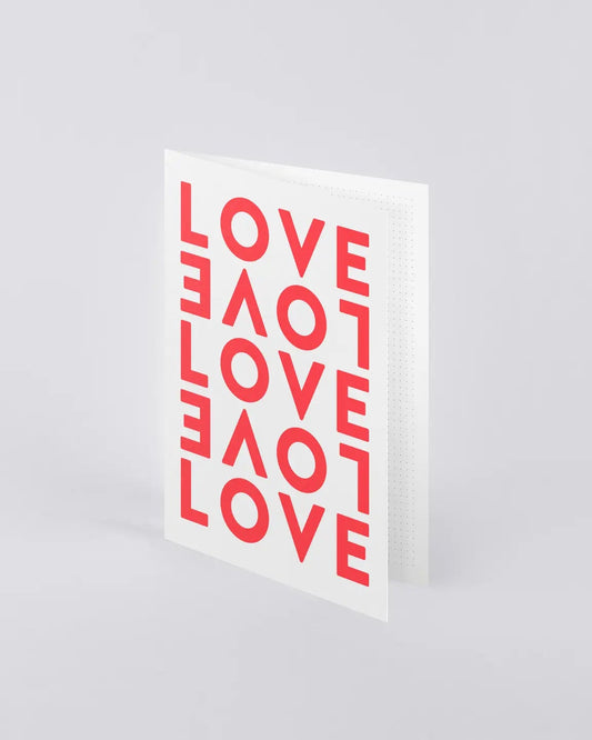 High-quality LOVE card by Nuuna, and it comes with a red envelope.