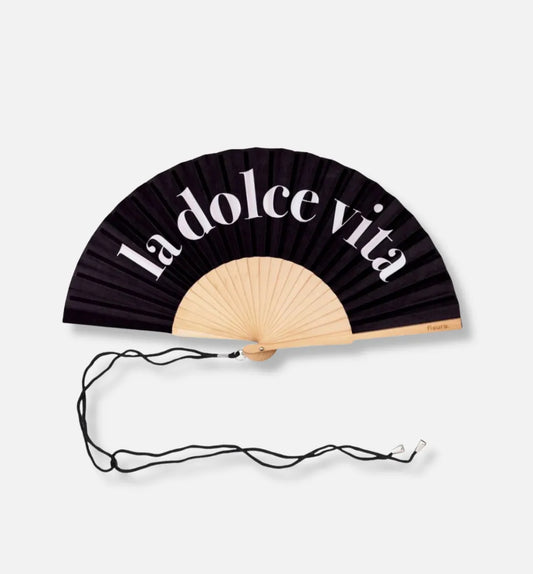 'La Dolce Vita' Spanish Hand Fan