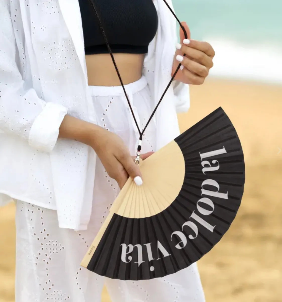 'La Dolce Vita' Spanish Hand Fan