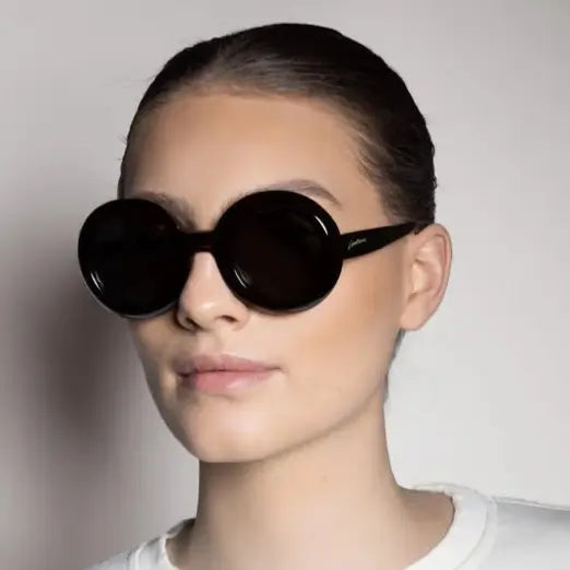 Jackie O oversized dark Tortoise sunglasses worn