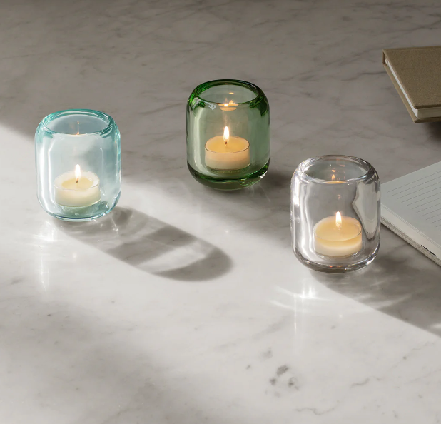 Scandinavian design tea light holders by Eva Solo