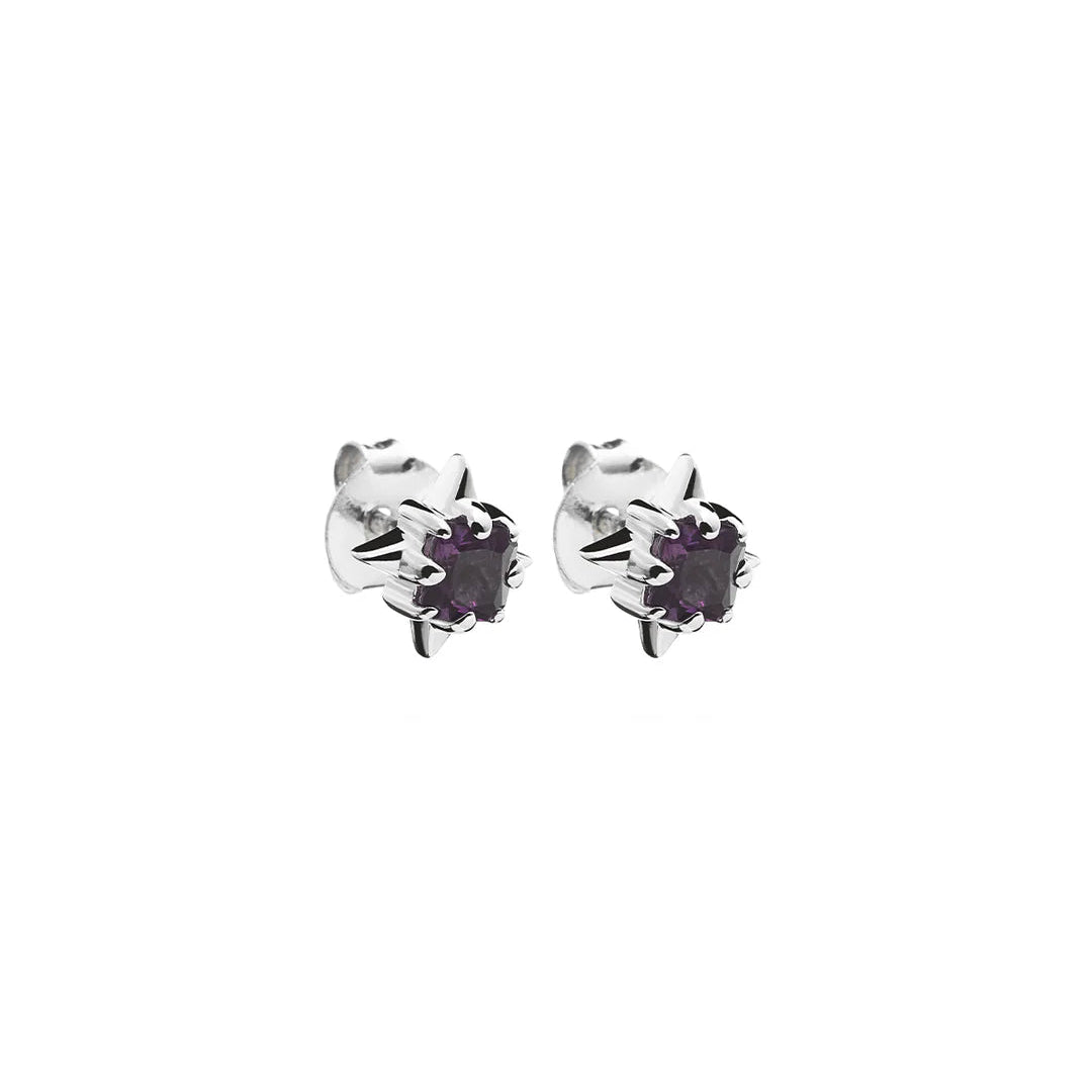 Limited edition Punk Rose earrings featuring edgy heart motif