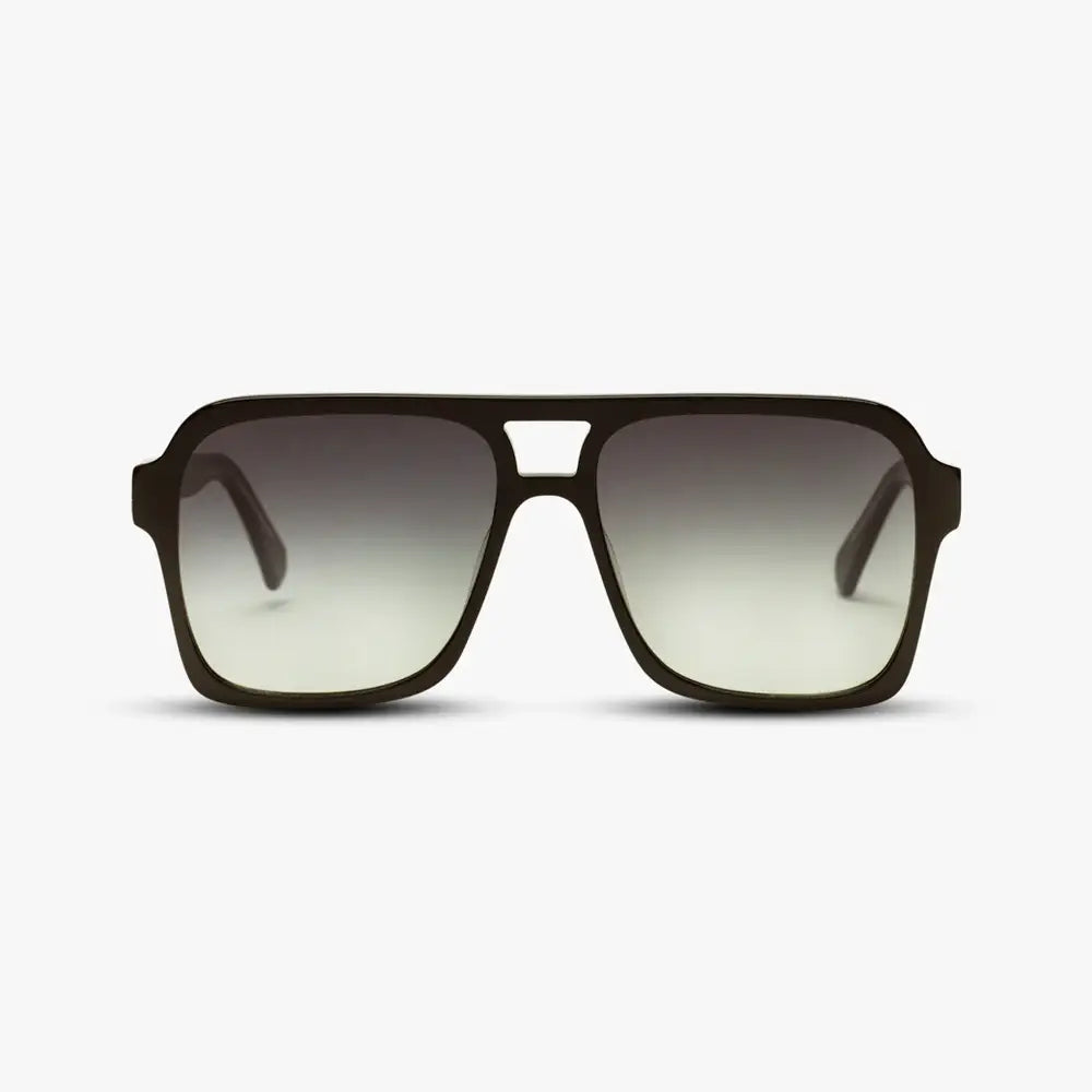 Oversized black sunglasses inspired by Donna Summer