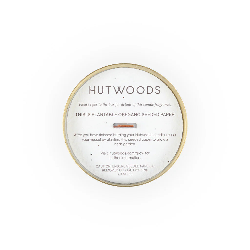 Grapefruit & Chamomile Candle in Reusable Brass Vessel | 80+ Hour Burn Time | Luxury Home Fragrance