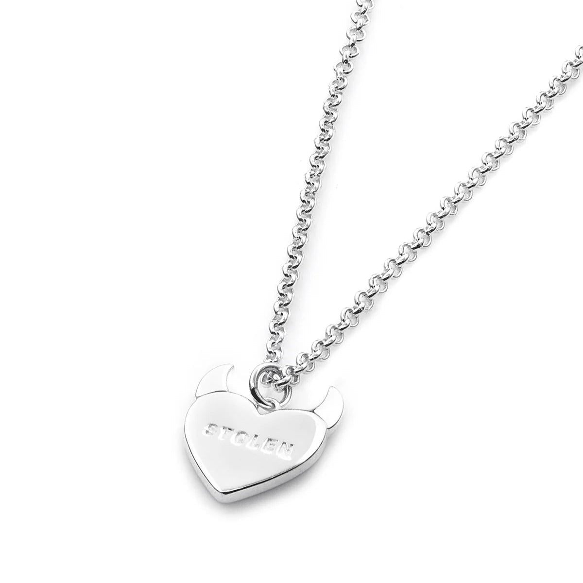 Sinister Heart Necklace – LIMITED EDITION | Sterling Silver | Mixed Emotions Collection