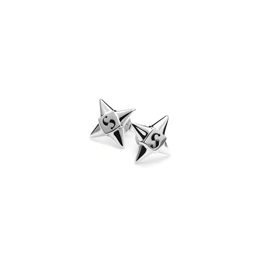Star Shock Sterling Silver Sleeper Earrings | LIMITED EDITION | Mixed Emotions Collection