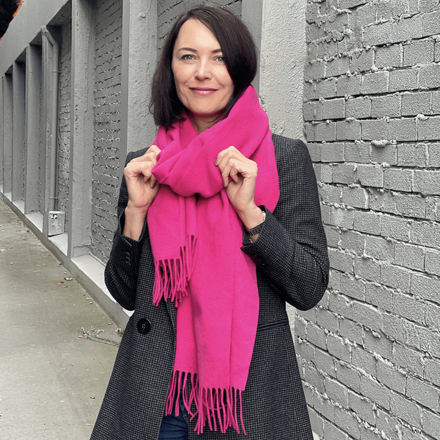 The Cooper Wool Blanket Scarf