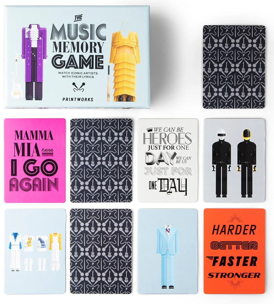 The Music Memory Game | For the Music Lovers