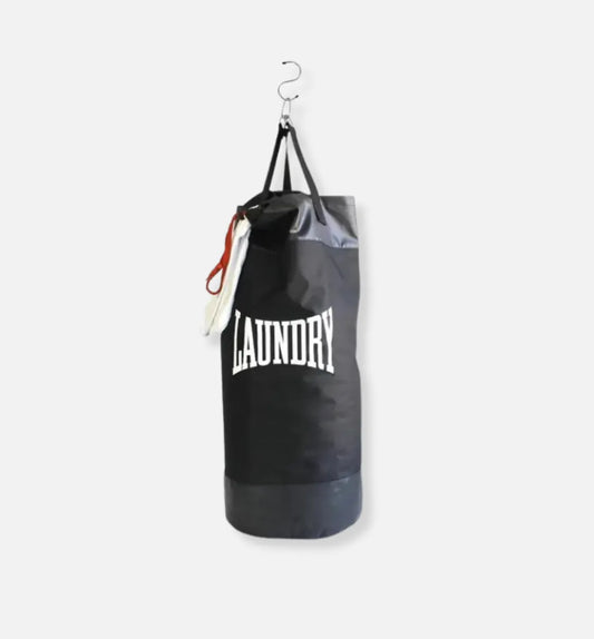 Punch Boxing Laundry Bag Black