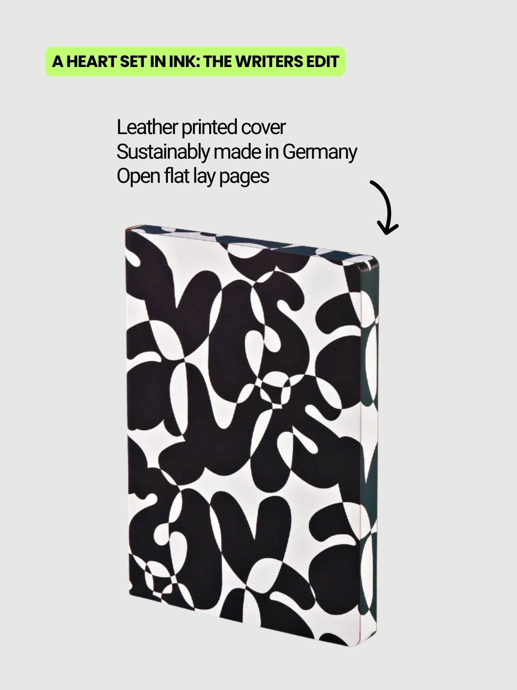 Nuuna Vis A Vis A5 dot grid notebook with premium paper, sustainable and made in Germany